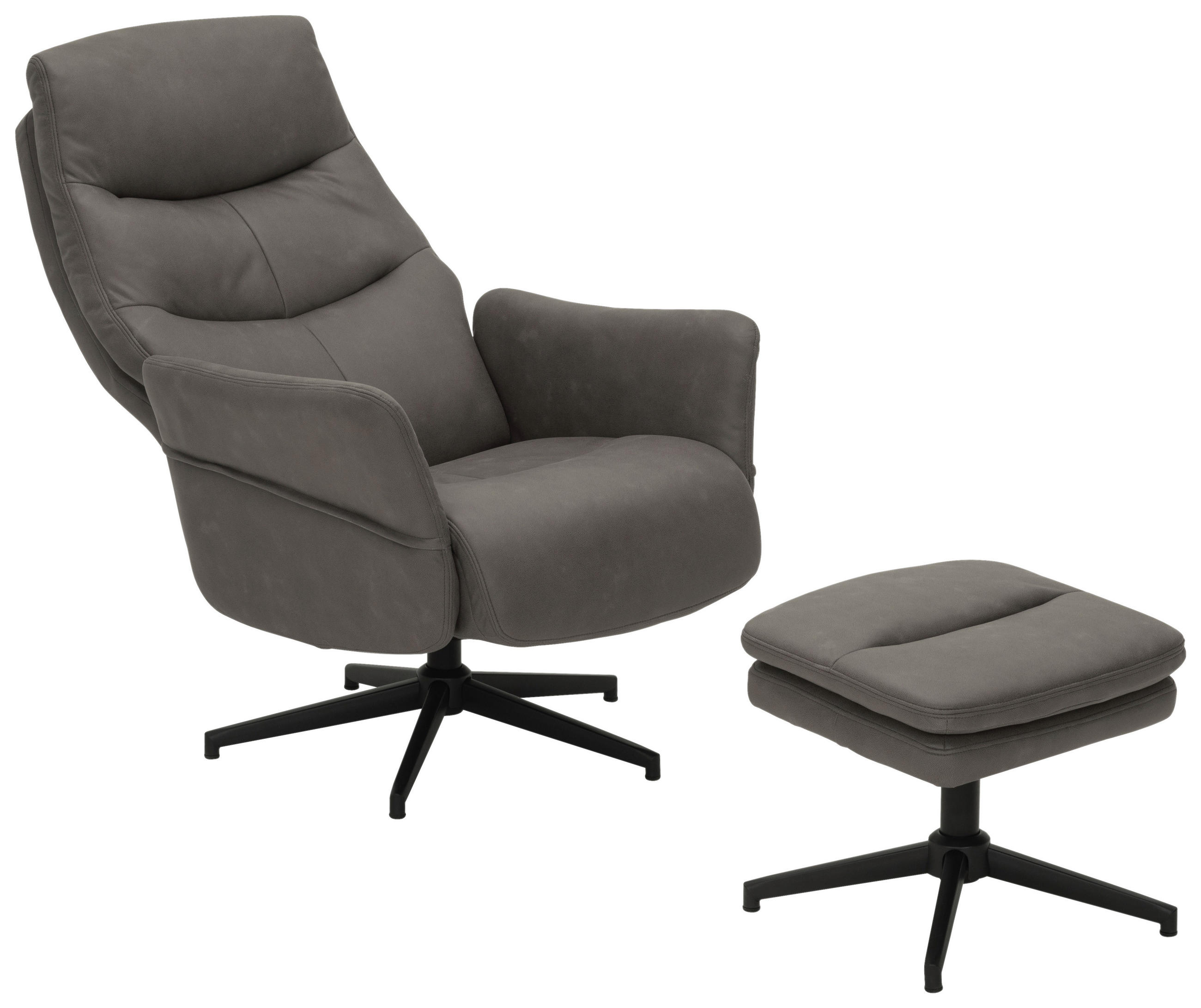 Thumbnail - Livetastic Relaxsesselset Lesesessel, Grau, Textil, 75x113x98 cm, Relaxfunktion, Wohnzimmer, Sessel, Relaxsessel