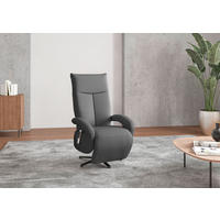 SESSEL in Flachgewebe Taupe  - Taupe/Schwarz, Konventionell, Textil/Metall (74/112/82cm) - Sit & More