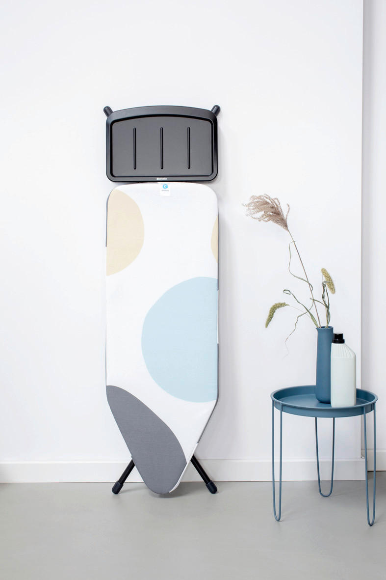 LIKALNA DESKA - modra/bela, Basics, tekstil (49/159/8cm) - Brabantia