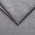 ECKSOFA Grau Chenille  - Schwarz/Grau, KONVENTIONELL, Kunststoff/Textil (292/150cm) - Hom`in