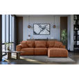 ECKSOFA Terracotta Chenille  - Terracotta/Grau, KONVENTIONELL, Kunststoff/Textil (293/205cm) - Carryhome