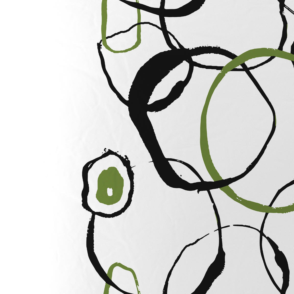 POSTELJINA SA DVA LICA SILENT LIVING 140/200 cm saten zelena, crna  - zelena/crna, Trendi, tekstil (140/200cm) - Esposa