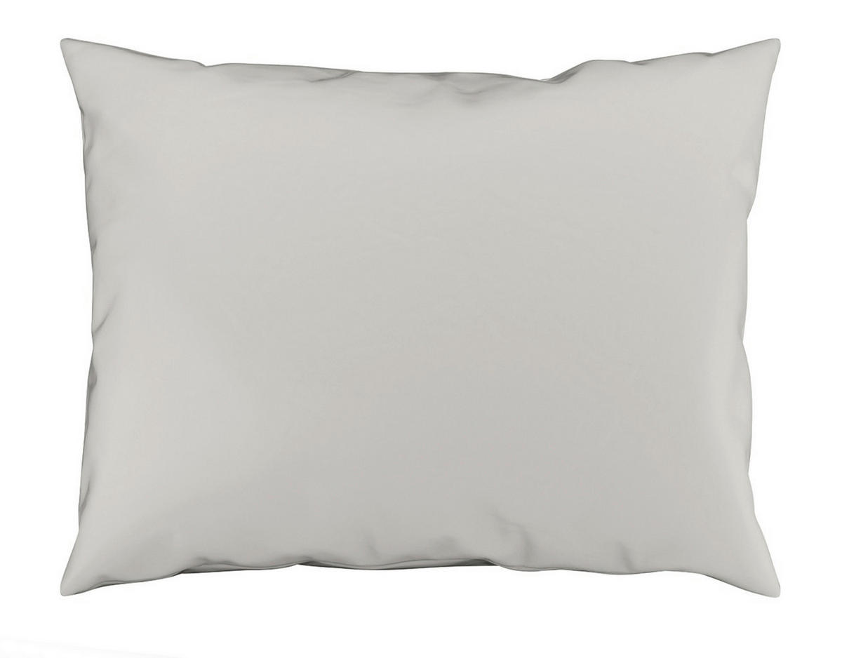 BETTWÄSCHE Makosatin 140/200 cm  - Türkis/Greige, Basics, Textil (140/200cm) - Fleuresse