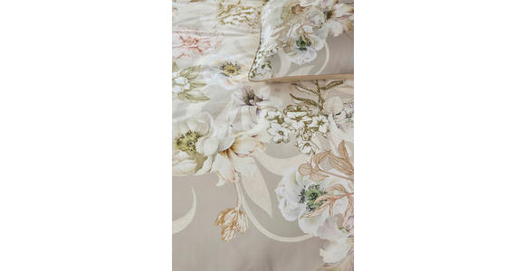 BETTWÄSCHE Satin 140/200 cm  - Braun, Design, Textil (140/200cm) - Novel