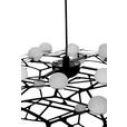 LED-HÄNGELEUCHTE Knoxville 61/150 cm   - Schwarz, Design, Kunststoff/Metall (61/150cm) - Dieter Knoll