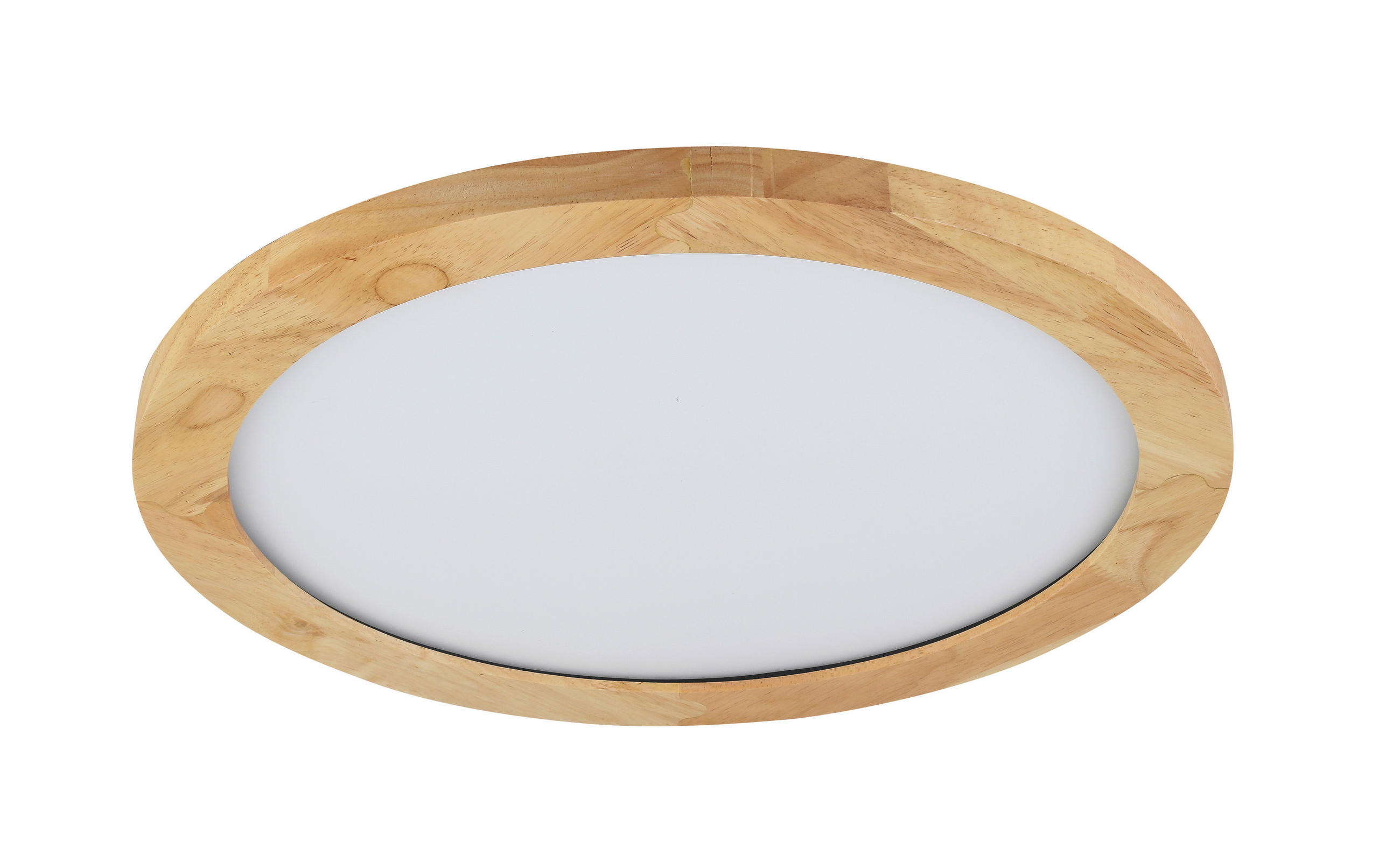 LED SVJETILJKA STROPNA Hina  - bijela/prirodne boje, Basics, drvo/metal (40/5cm) - Novel