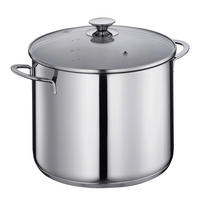 HRNEC NA POLÉVKU 26 cm  - průhledné/barvy nerez oceli, Basics, kov/sklo (26cm) - KÜCHENPROFI