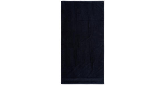 DUSCHTUCH 70/140 cm Schwarz  - Schwarz, Basics, Textil (70/140cm) - Esposa