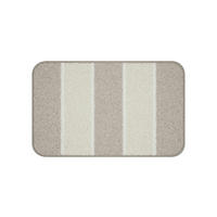 BADEMATTE Beige 50/80 cm  - Beige, Basics, Kunststoff/Textil (50/80cm) - Grund