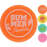FRISBEE - orange/grön, Basics, plast (27cm)