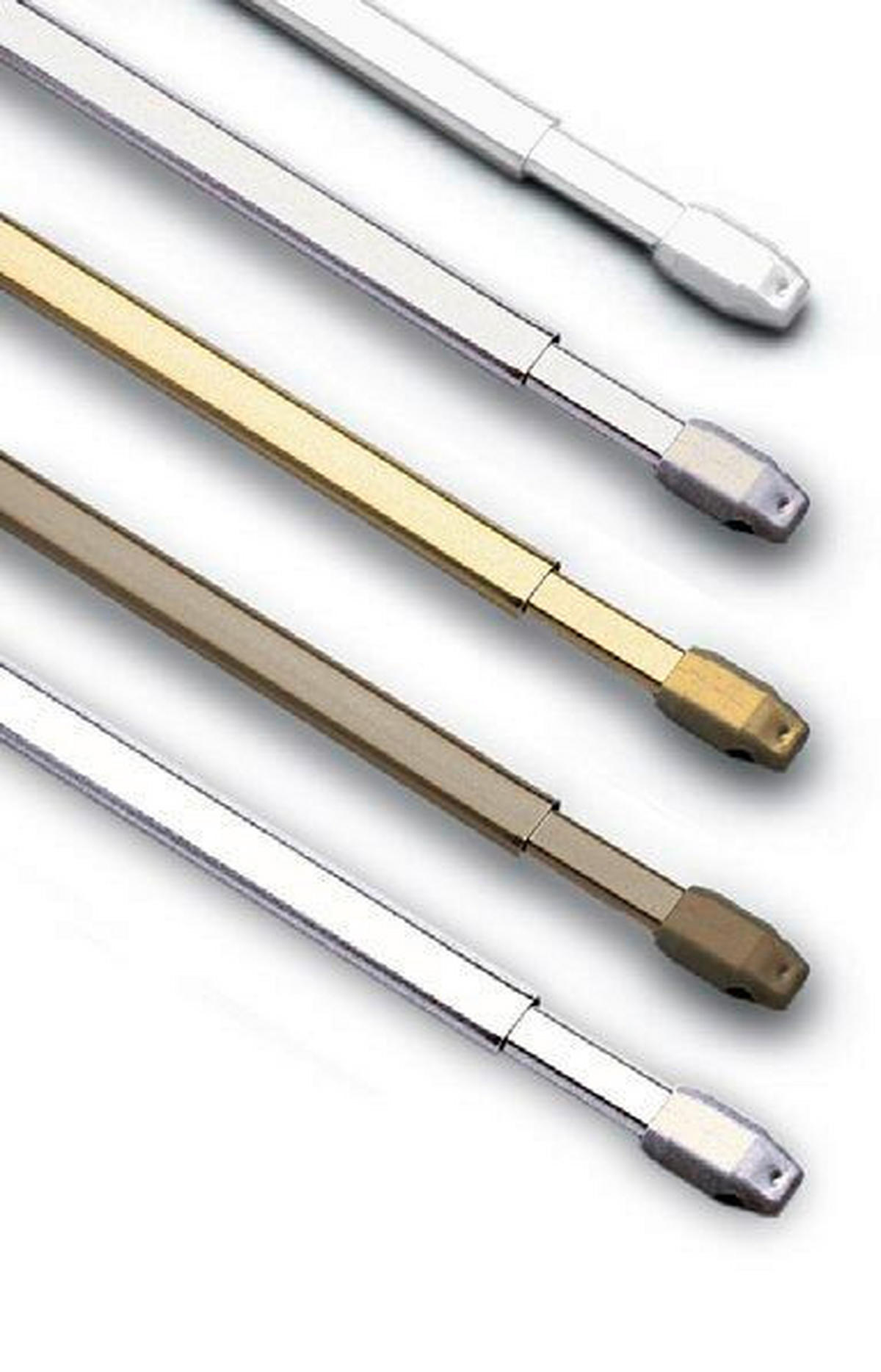 ŠIPKA ZA VITRAŽU bijela metal, plastika - bijela, Basics, metal/plastika (50-80cm) - Gardinia