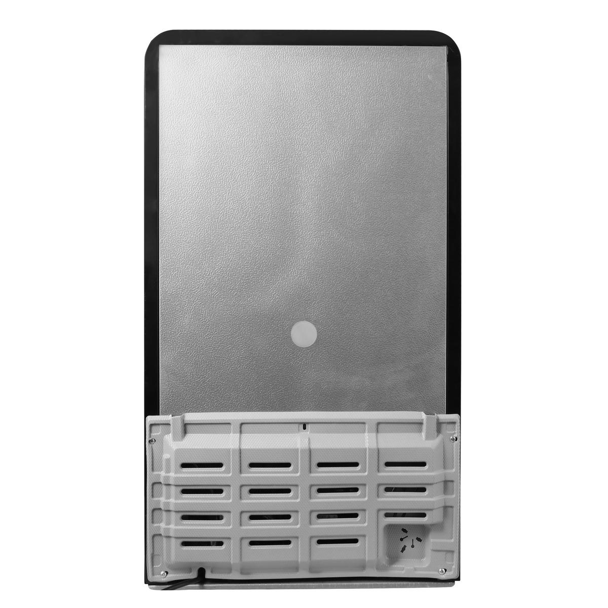 KÜHLSCHRANK 52690003/01  - Schwarz, Basics, Glas/Kunststoff (44,5/49/78,5cm) - Atrigo