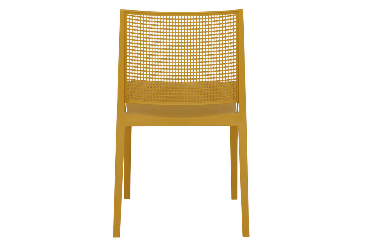 GARTENSESSEL-SET Kunststoff Gelb  - Gelb, Basics, Kunststoff (46/80/56cm) - Siena Garden