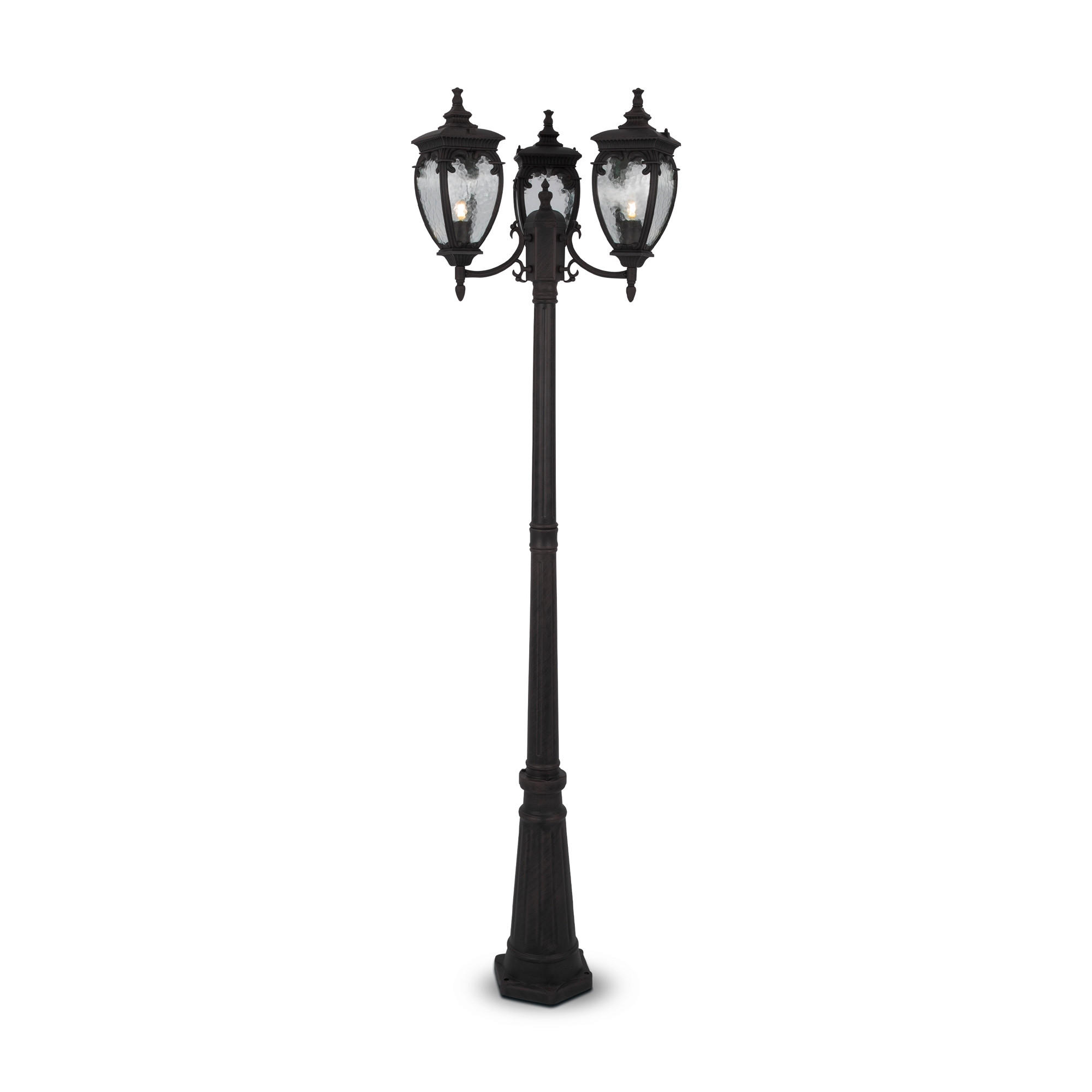 AUßENSTEHLEUCHTE Outdoor 57/239 cm   - Bronzefarben, Trend, Metall (57/239cm) - MAYTONI