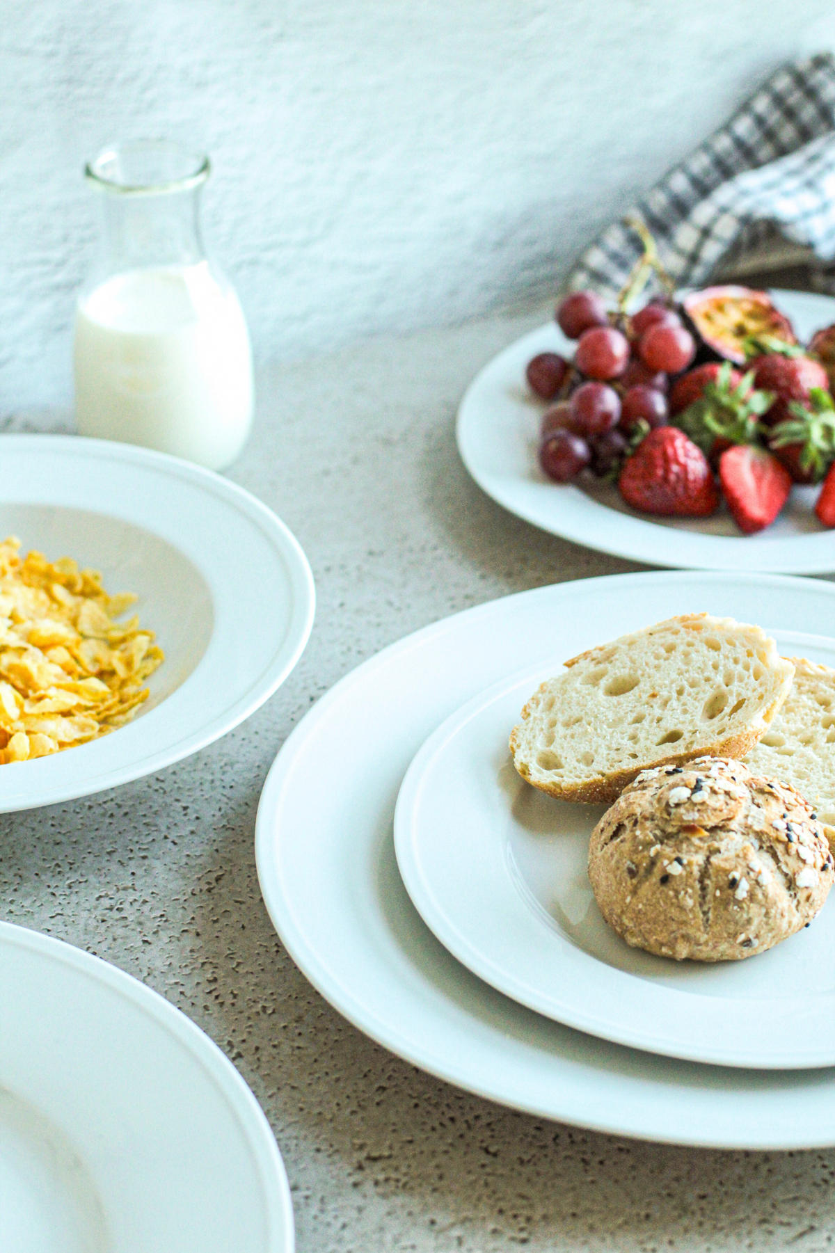 TELLERSET Arlona 6-teilig  - Weiß, Basics, Keramik - Mäser