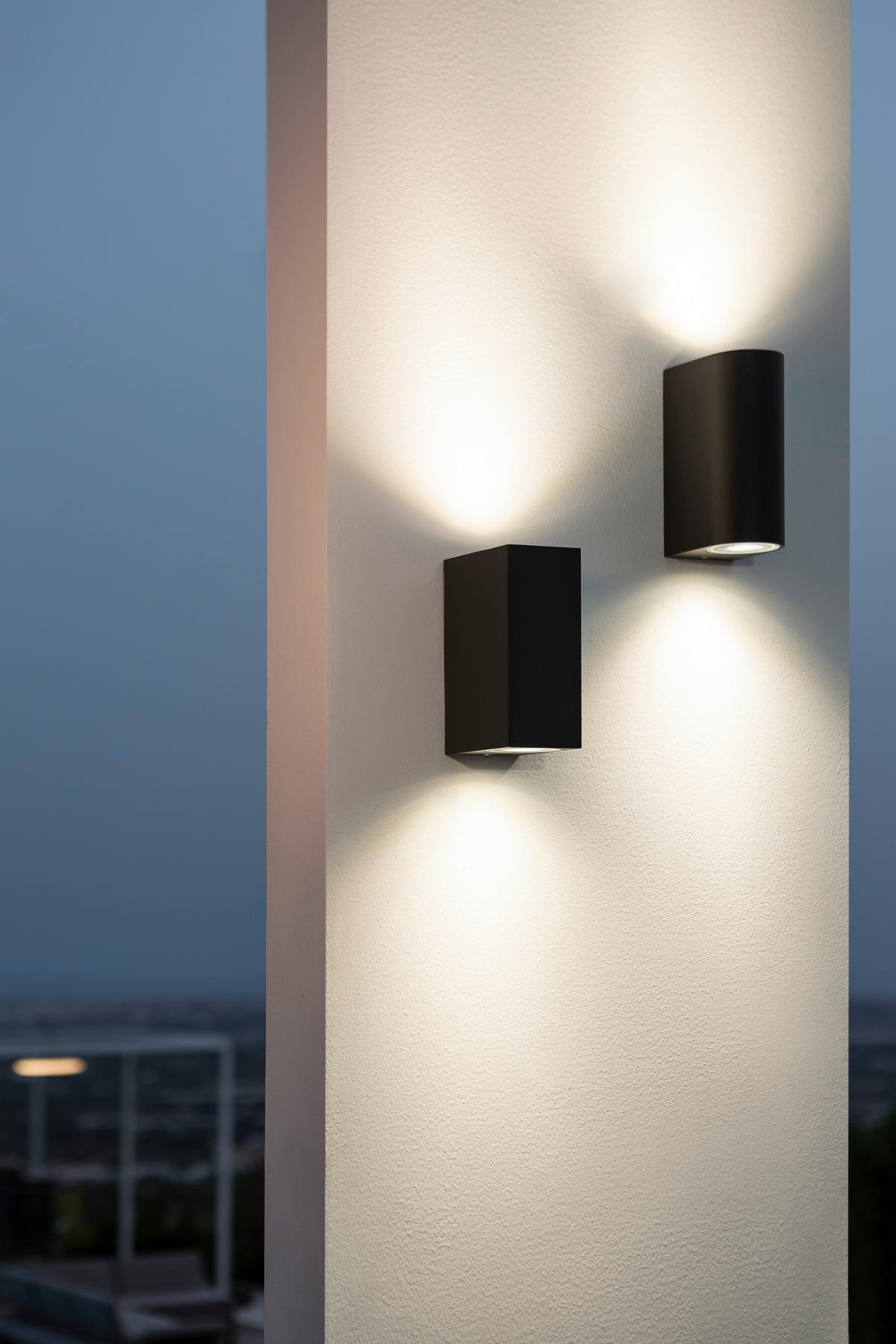 VÄGGLAMPA FÖR UTOMHUS 7/15 cm   - antracit, Basics, metall (7/15cm) - Trio Leuchten