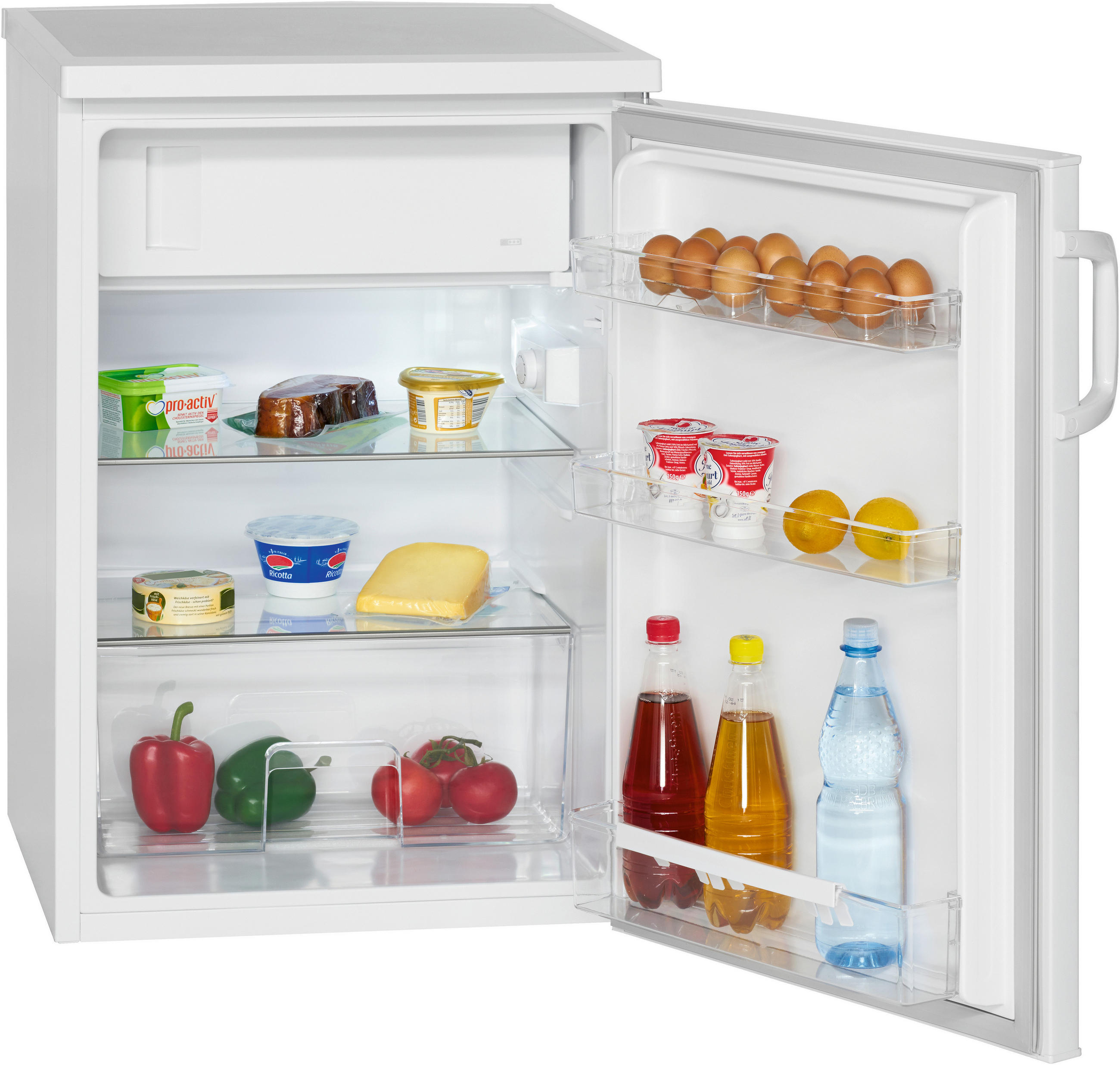 KÜHLSCHRANK 56/84,5/57,5 cm 721940  - Weiß, Basics (56/84,5/57,5cm) - Bomann