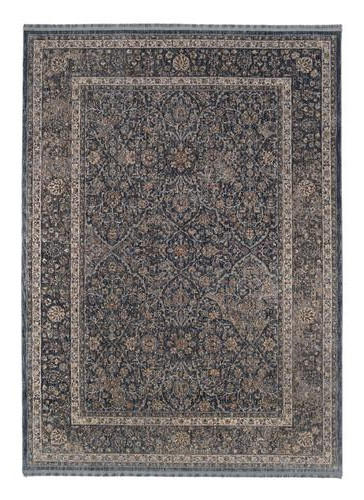 WEBTEPPICH 140/200 cm Tours Blau  - Blau, Design, Textil (140/200cm) - Novel