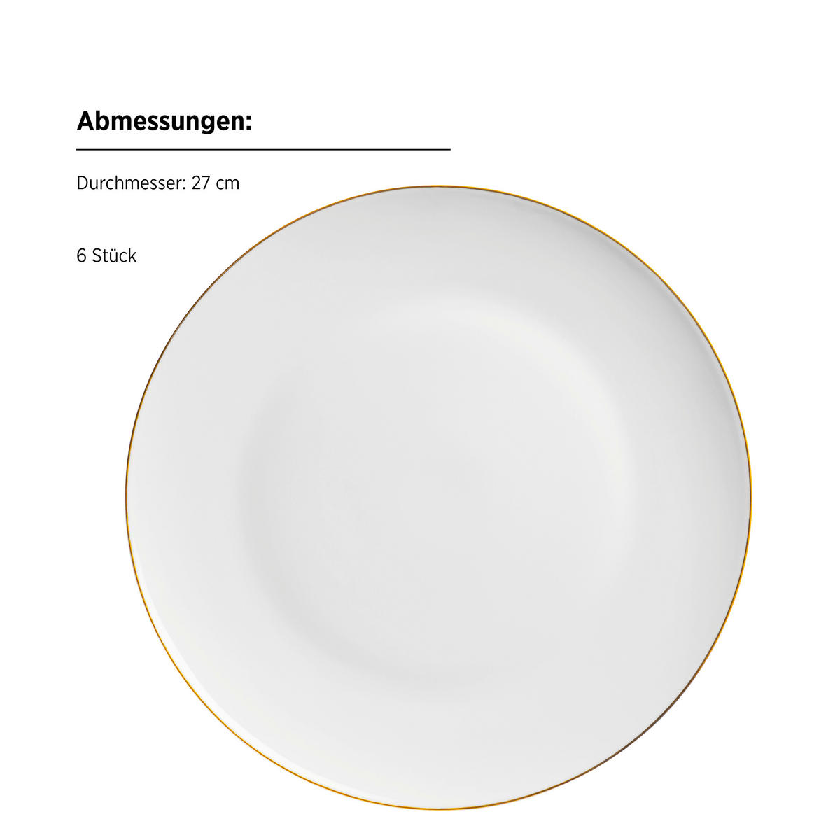 TAFELSERVICE Weiß FELISE 12-teilig  - Weiß, Basics, Keramik - Mäser