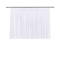 FERTIGSTORE  transparent  450/175 cm   - Weiß, Basics, Textil (450/175cm)