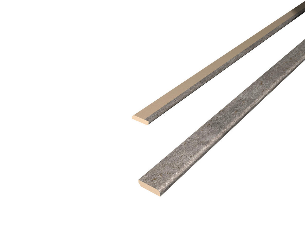 Abdeckleiste Grau  - Grau, Basics, Naturmaterialien (240/0.6/2.5cm) - Egger Holzwerkstoffe