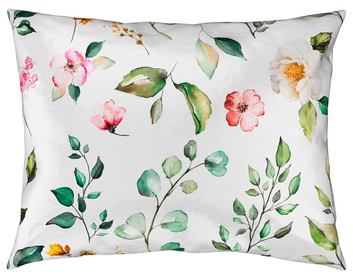 POSTELJINA 140/200 cm saten bela  - bela, Konvencionalno, tekstil (140/200cm) - Esposa