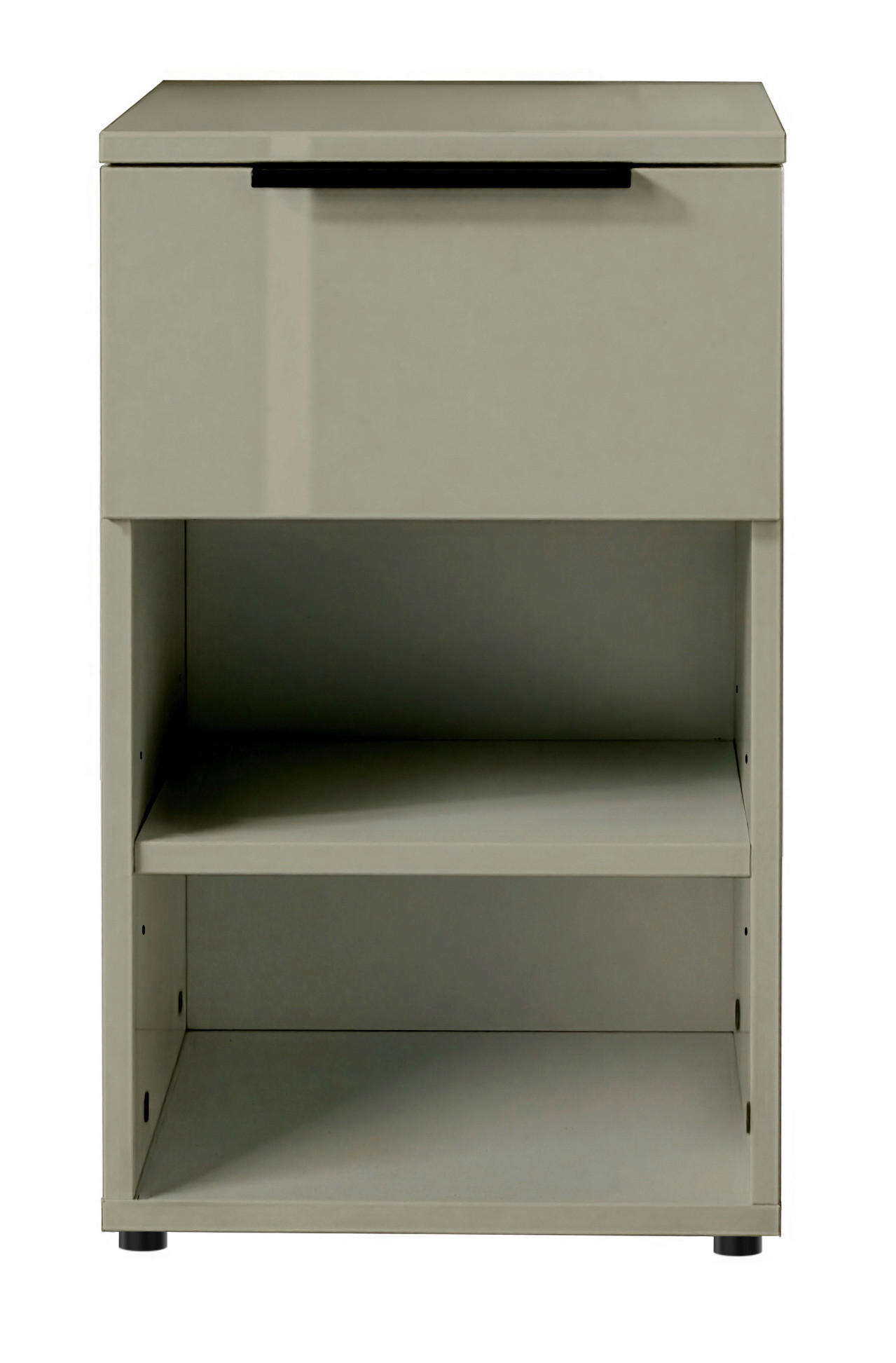 NOĆNI STOČIĆ žalfijazelena  - žalfijazelena/crna, Moderno, metal/pločasti materijal (30/56/35cm) - Ti'me