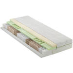 GEL-TASCHENFEDERKERNMATRATZE 90/200 cm Höhe ca. 24 cm  - Weiß, Basics, Textil (90/200cm) - Dieter Knoll