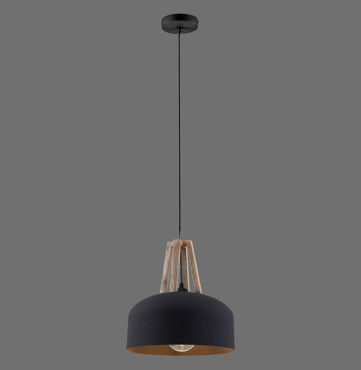 VISEČA SVETILKA  Harea   32/32/120 cm        25 W E27 - Trend, kovina/les (32/32/120cm)