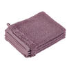 WASCHLAPPEN BONITA Mauve 4-teilig  - Mauve, Basics, Textil (16/21cm) - Bio:Vio
