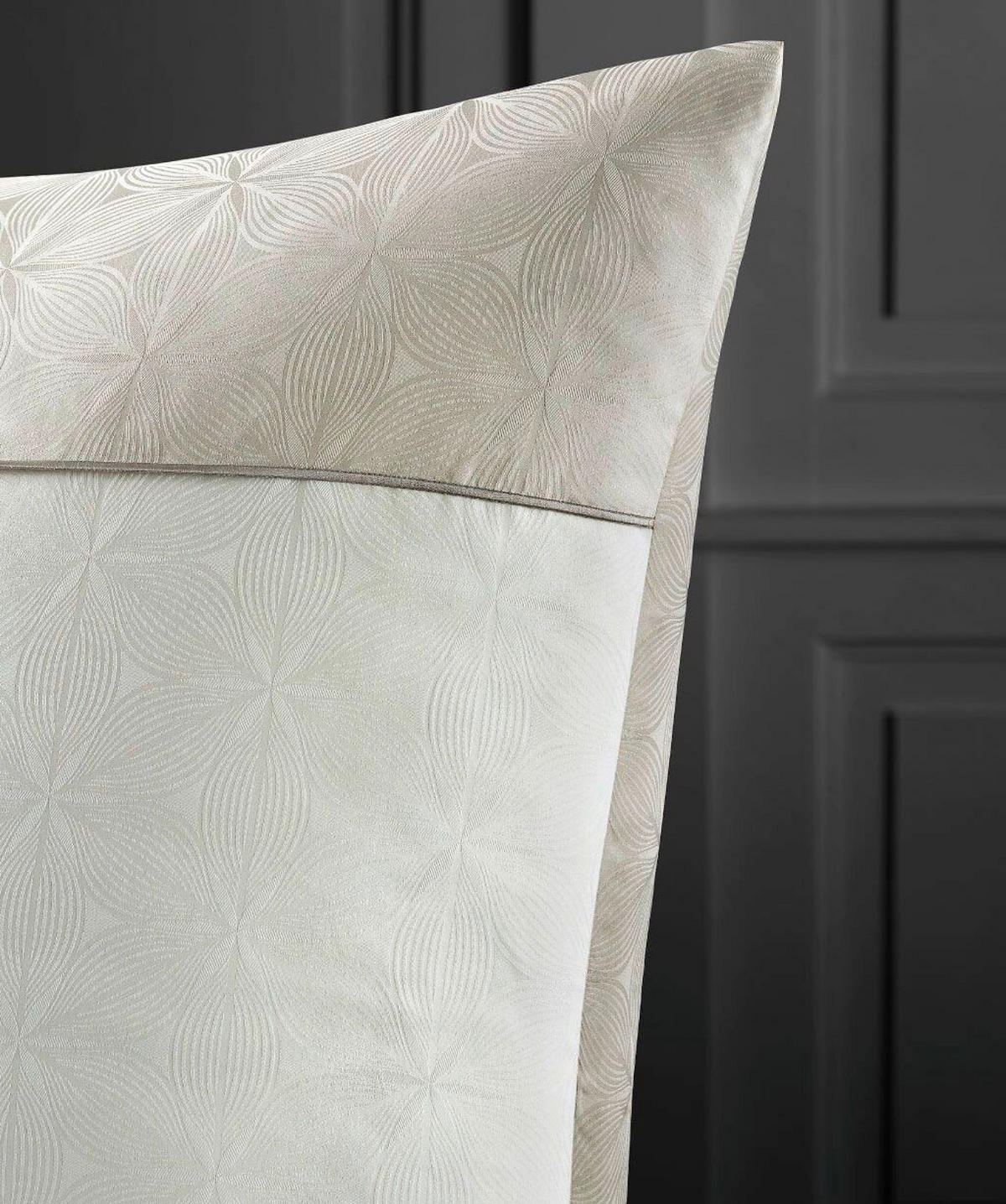 BETTWÄSCHESET Black Premium Damast Damast 160/210 cm  65 cm/100 cm  - Sandfarben, Basics, Textil (160/210cm) - Fleuresse