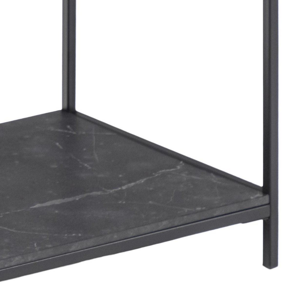 KONSOLBORD i trämaterial 100/35/79 cm    - svart, Design, metall/trämaterial (100/35/79cm) - Best Price