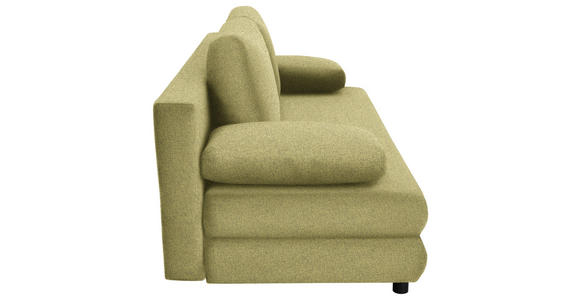 SCHLAFSOFA Taras  mit Stoffauswahl Webstoff Grün  - Schwarz/Grün, Design, Kunststoff/Textil (197/77/81cm) - Xora