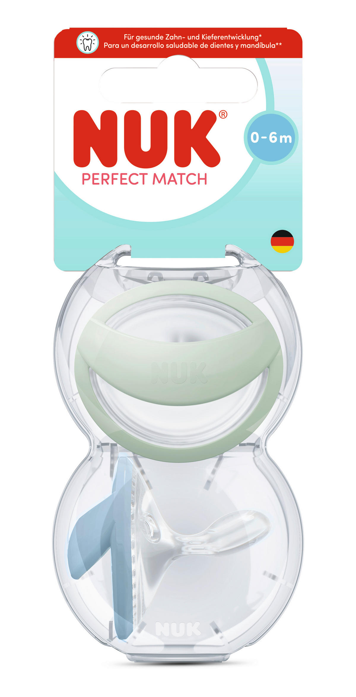 SCHNULLER - Multicolor, Basics, Kunststoff (5,5/6/14,4cm) - NUK