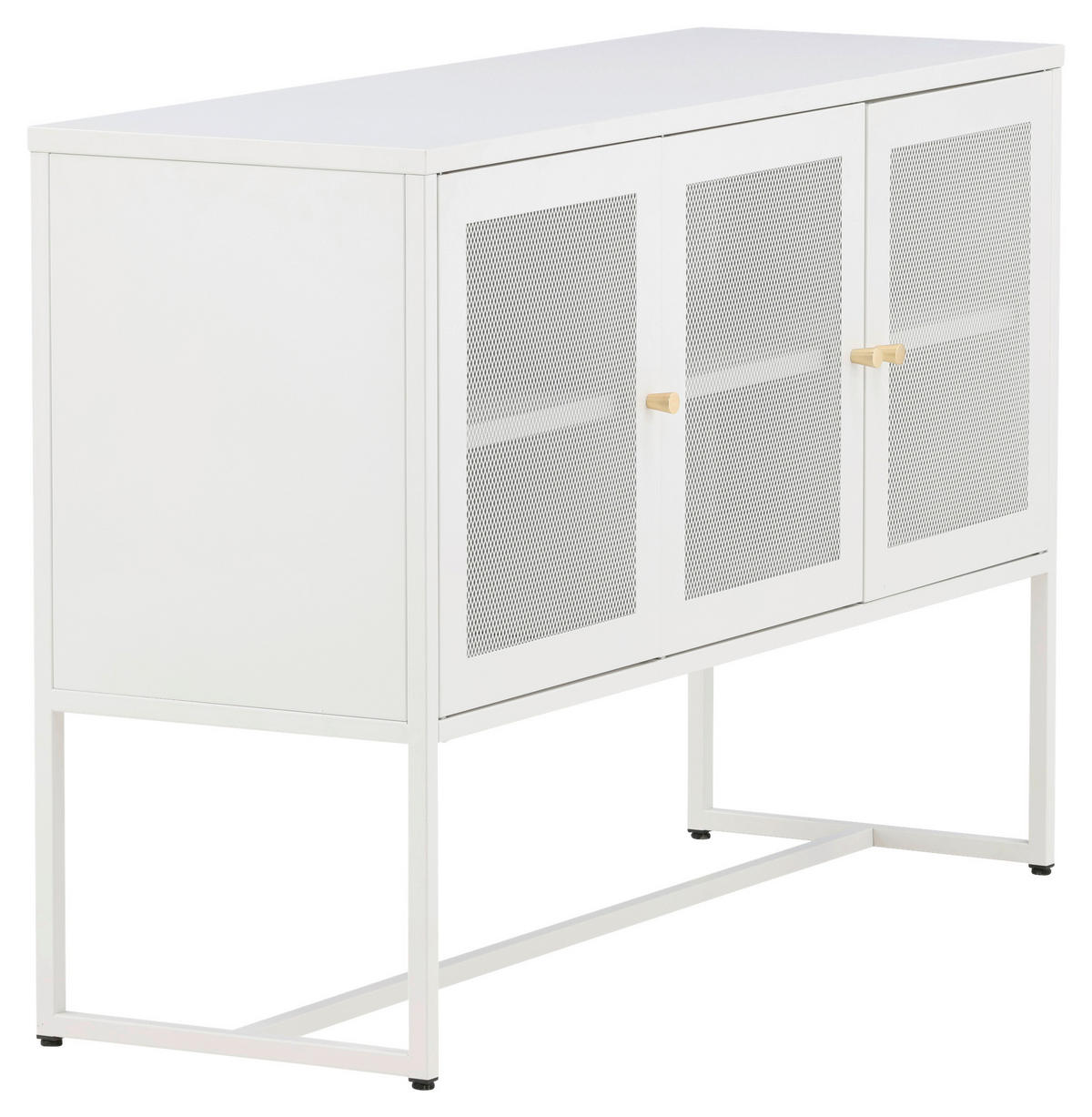 SIDEBOARD  in 120/80/40 cm  - Weiß, Design, Metall (120/80/40cm) - Livetastic