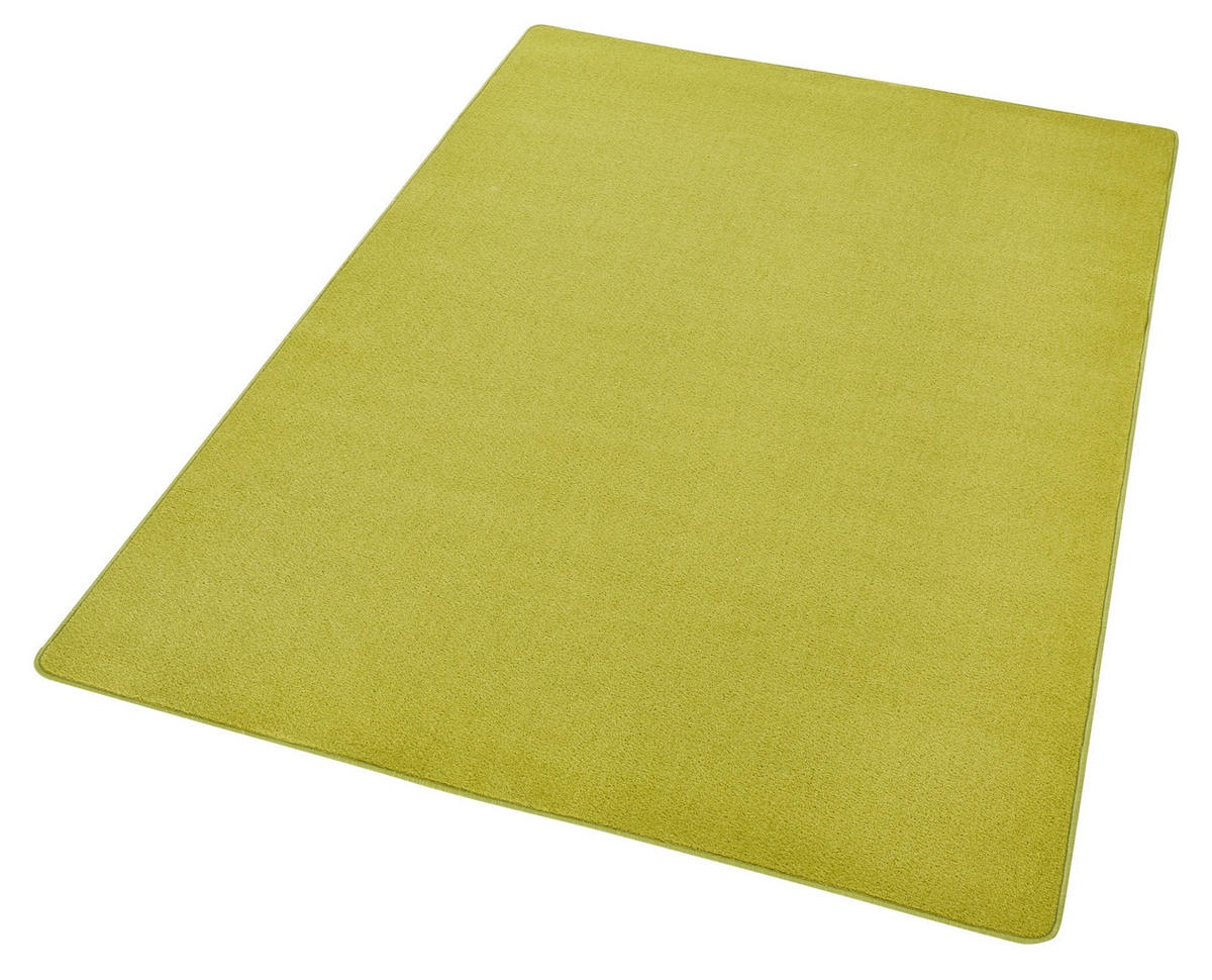 FLACHWEBETEPPICH 80/150 cm Fancy Hellgrün  - Hellgrün, Basics, Kunststoff (80/150cm)