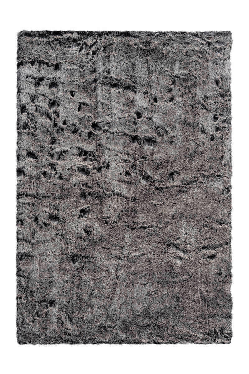HOCHFLORTEPPICH 80/150 cm Anthrazit  - Anthrazit, Design, Textil (80/150cm) - Kayoom