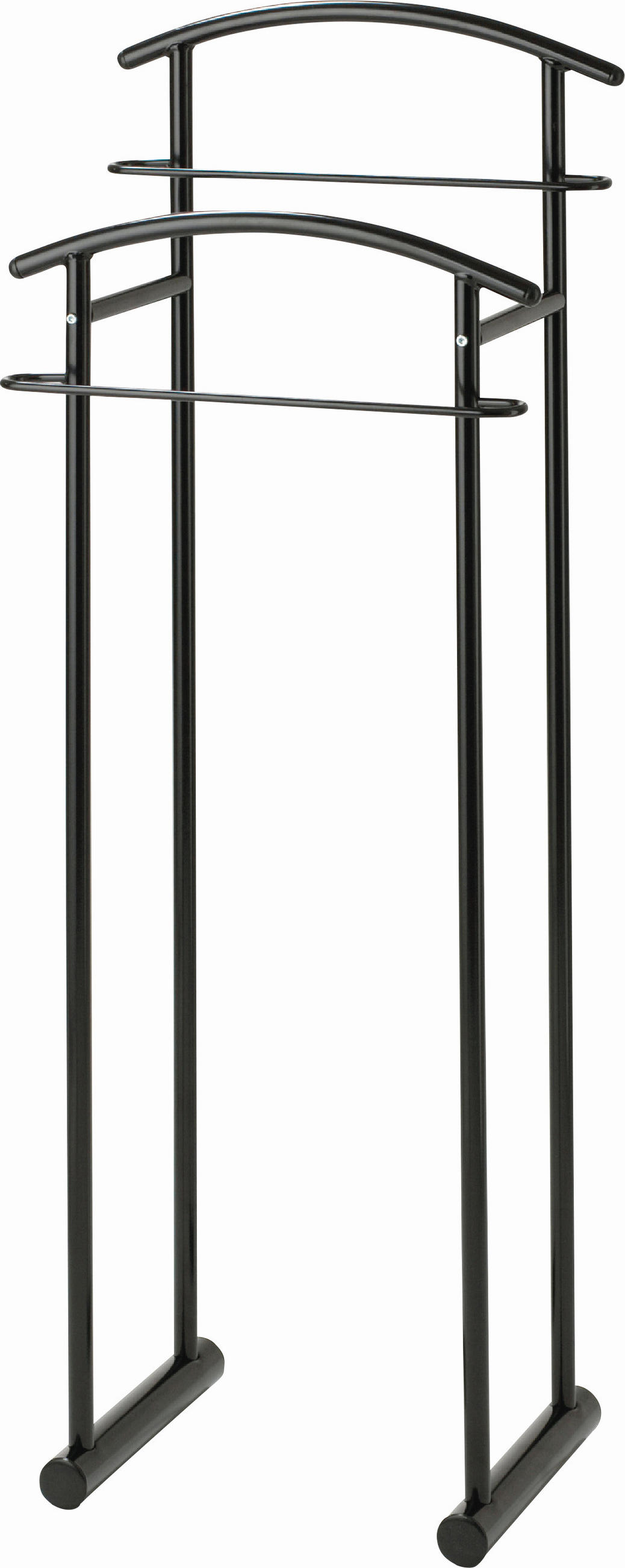 Carryhome Herrendiener Schwarz 43x114x30 cm