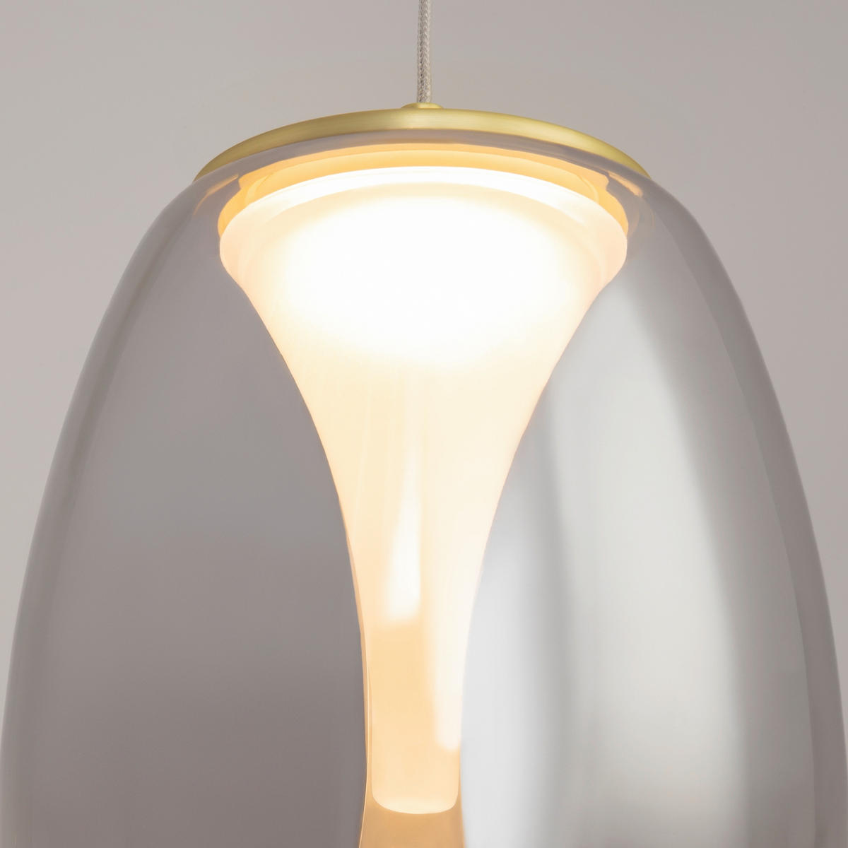 PENDELLEUCHTE 20/20/333,1 cm    - Goldfarben, Design, Metall (20/20/333,1cm) - MAYTONI