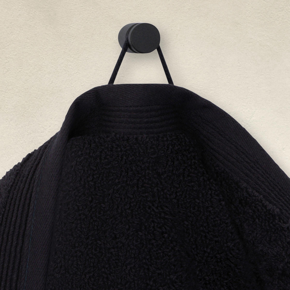 BADETUCH Superwuschel Dunkelgrau 100/160 cm  - Dunkelgrau, Basics, Textil (100/160cm) - Moeve