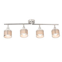 STRAHLER Anello 89,3/10/19,5 cm   - Chromfarben/Grau, Basics, Kunststoff/Textil (89,3/10/19,5cm) - Novel