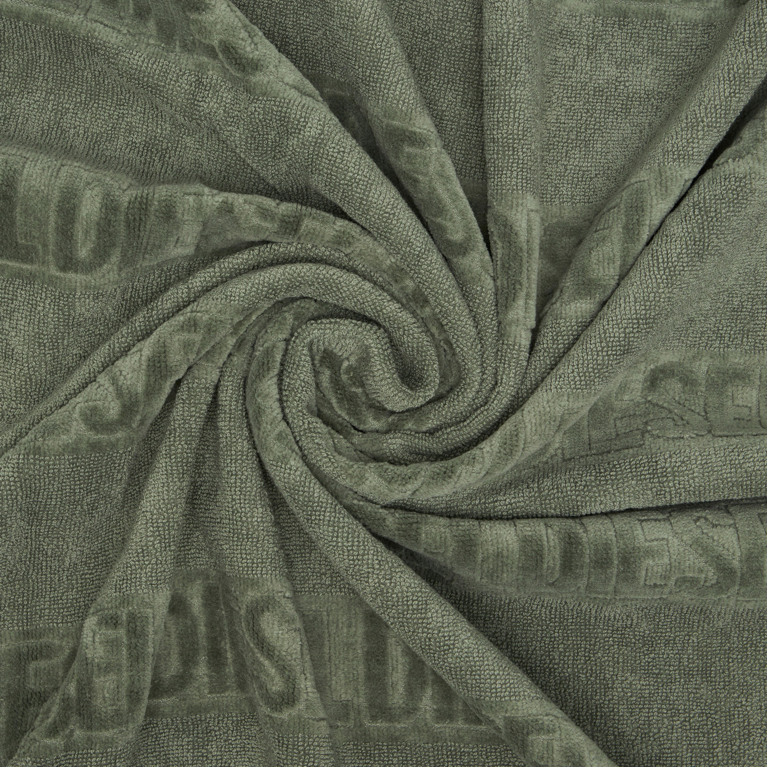 Thumbnail - Diesel Badetuch Diesel 2023, Grün, Textil, Schriftzug, 100x150 cm, Textiles Vertrauen - Oeko-Tex®, Badtextilien, Badetüc...