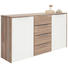 SIDEBOARD 169/93/42 cm - Alufarben/Weiß, Design, Holzwerkstoff/Metall (169/93/42cm) - Carryhome SIDEBOARD 169/93/42 cm - Alufarben/Weiß, Design, Holzwerkstoff/Metall (169/93/42cm) - Carryhome