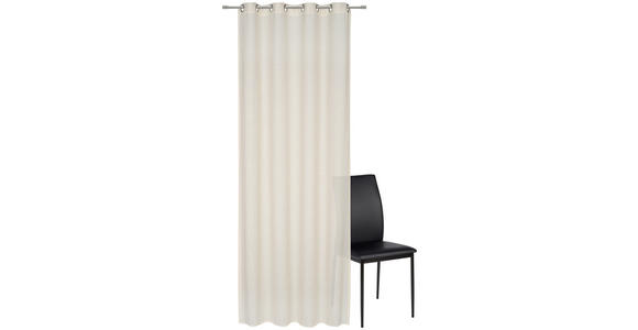 ÖSENSCHAL DASCO halbtransparent 140/260 cm   - Beige, Design, Textil (140/260cm) - Dieter Knoll