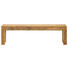SITZBANK Sheesham massiv Sheeshamfarben - Sheeshamfarben, Design, Holz (160/45/35cm) - LINEA NATURA