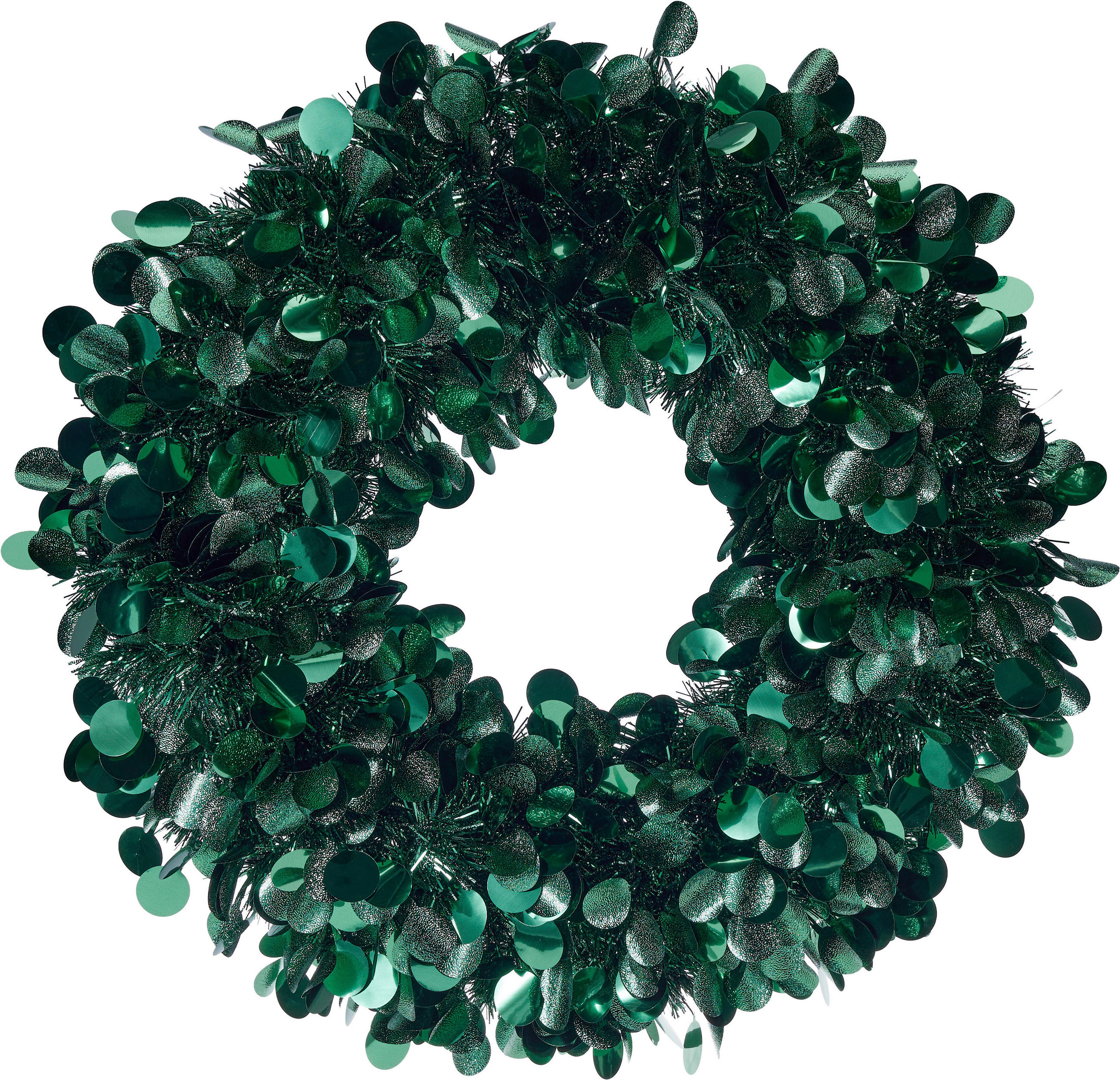 VĚNEC NA DVEŘE  - vícebarevná, Basics, plast (46/46/4cm)