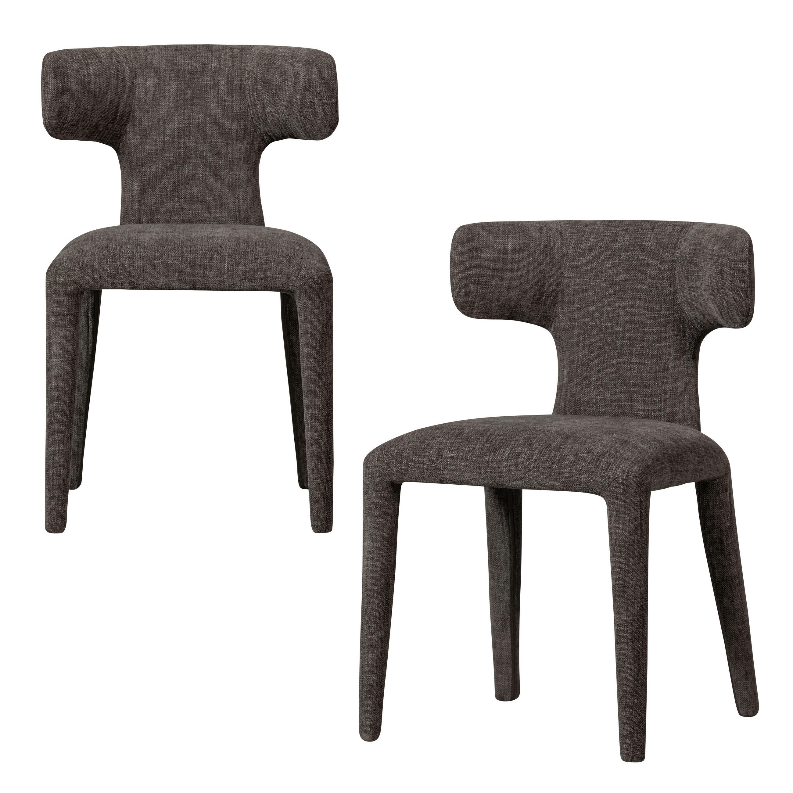 Livetastic Stuhl-Set Permit Braun 52x78x53 cm