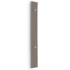 GARDEROBENLEISTE  in Taupe  - Taupe, Design, Glas/Holzwerkstoff (16/140/7cm)