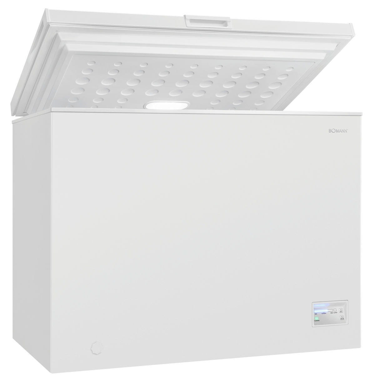 GEFRIERTRUHE GT7356  - Weiß, Basics, Metall (102,6/84,5/61,6cm) - Bomann