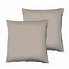 KOPFKISSENBEZUG - Grau, Basics, Textil (80/80cm) - Fleuresse